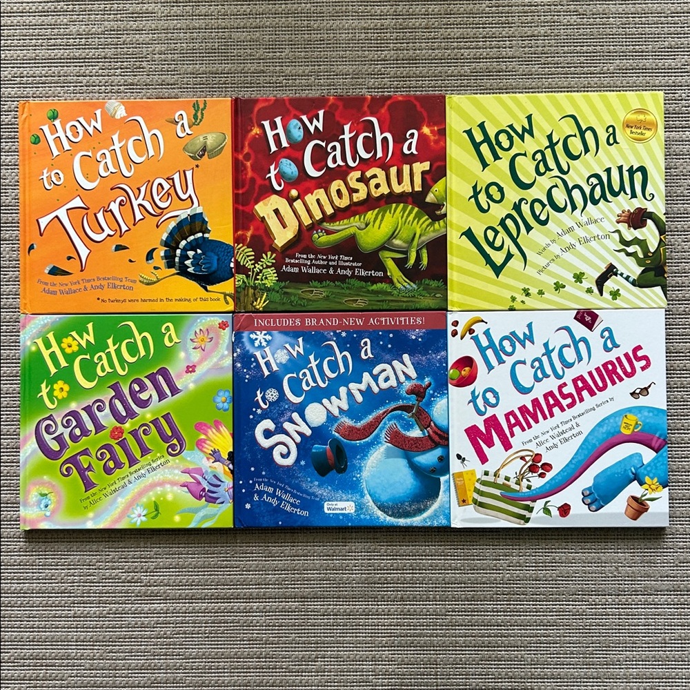 How to Catch Children's Book Set
